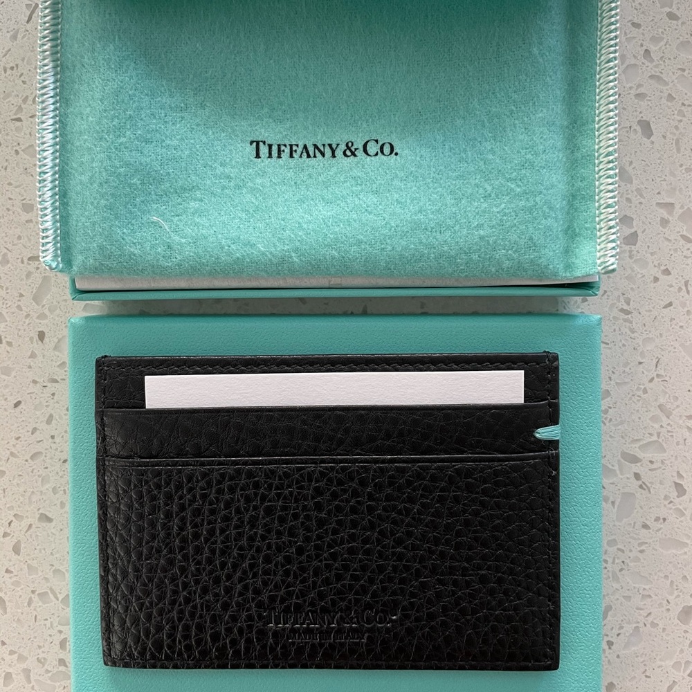 Brand new Tiffany & Co. card case.